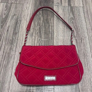 Vera Bradley Shoulder Chain Bag Purse Microfiber Tango Red MSRP $88